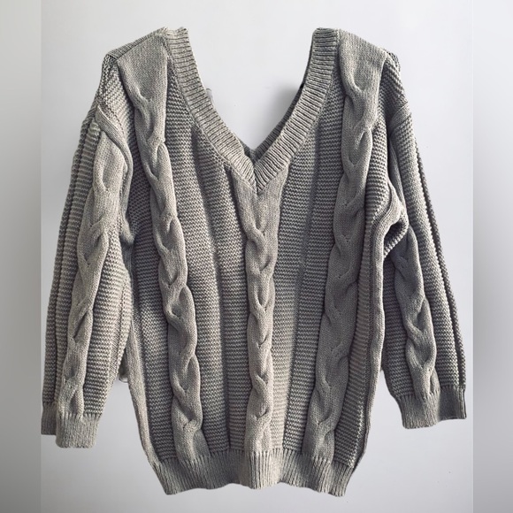 New! Cable Knit Sweater - Picture 2 of 5